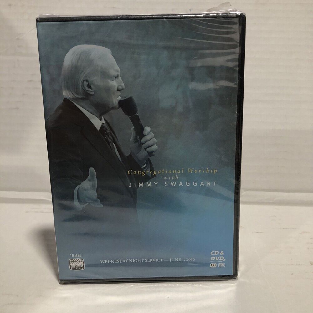 Congregational Worship with Jimmy Swaggart (DVD + CD, 2016) New